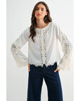 PREORDER: Lace Keepsake Top