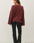 Unhurried Oversized Sweater-Coco