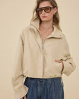 Easygoing Drawstring Jacket