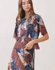 Serpent Lace Trim Top