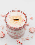 Candy Cane Candle