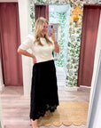 Lady Luck Embroidered Skirt