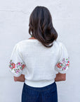 Pretty Little Petals Knit Top