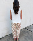 Floral Heritage Barrel Pants