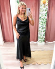 Lace Allure Top-Black