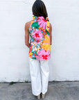 Gardenscape Ruffle Top