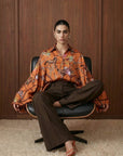 Equestrian Estate Satin Top