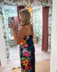Summer Sorbet Strapless Maxi Dress