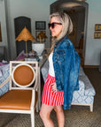 Summer Ready Striped Shorts