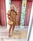 Maple Harvest Mini Dress