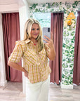 Aria Button Down Top