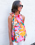 Gardenscape Ruffle Top