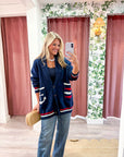 Dockside Shawl Collar Cardigan