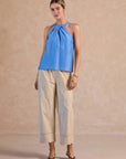 Oceanfront Halter Neck Top