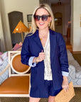 The Atelier Blazer-Navy