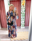 Serpent Sunset Maxi Dress