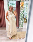 Desert Breeze Lace Maxi Dress