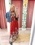 Verona Floral Maxi Dress