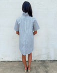 Olivia Stripe Mini Dress