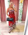 Verona Floral Maxi Dress