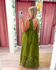 Desert Breeze Lace Maxi Dress-Ferngully