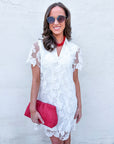 Sweet Escape Lace Mini Dress