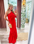 Purely Yours Maxi Dress-Red