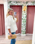 The Sculpt Button Down Top