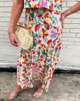 Tutti Frutti Floral Maxi Skirt