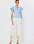 Garden Glow Peplum Top