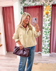 Easygoing Drawstring Jacket