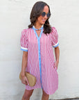 Classic Americana Mini Dress