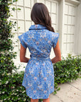Olivia in Bloom Shirt Dress