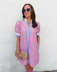Classic Americana Mini Dress