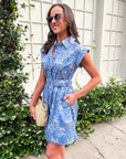 Olivia in Bloom Shirt Dress