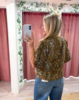 Lavinia Floral Jacquard Top