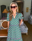 Gercy Abstract Maxi Dress