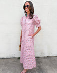 Soft Florals Maxi Dress