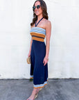 Terry Knit Midi Dress