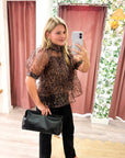 Jungle Queen Puff Sleeve Top