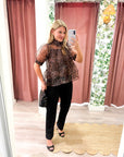 Jungle Queen Puff Sleeve Top