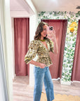 Jaynie Peplum Top