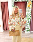 Equestrian Chain Dolman Top