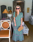 Gercy Abstract Maxi Dress