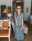 Gercy Abstract Maxi Dress
