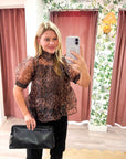 Jungle Queen Puff Sleeve Top