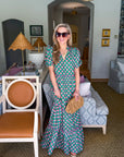 Gercy Abstract Maxi Dress