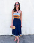 Terry Knit Midi Dress