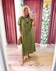 Pemberley Eyelet Midi Dress