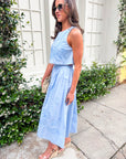 Capri Coast Embroidered Skirt Set